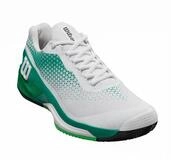 Wilson Rush Pro 4.0 Clay/Sandplatz weiss/gr&uuml;n Herren Tennisschuh