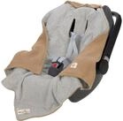 Einschlagdecke f&uuml;r Babyschale, sand, L&Auml;SSIG