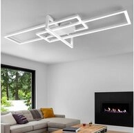 TRIO Leuchten LED Deckenleuchte, LED-Leuchtmittel fest verbaut, Neutralwei&szlig;,