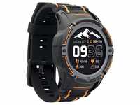 Hammer Smartwatch Plus Armbanduhr AMOLED-Display, 440 mAh, IP68 Robustheit...