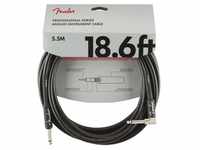 Fender Instrumentenkabel, Professional Instrument Cable BLK 5,5 m -...