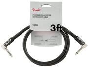 Fender Audio-Kabel, Professional Patch Cable BLK 90 cm - Stereo Patchkabel