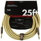 Fender Instrumentenkabel, Deluxe Tweed Instrument Cable 7,5 m - Instrumentenkabel