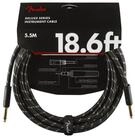 Fender Instrumentenkabel, Deluxe Tweed Instrument Cable BLK 5,5 m - Instrumentenkabel