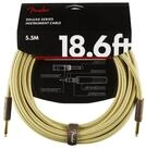 Fender Instrumentenkabel, Deluxe Tweed Instrument Cable 5,5 m - Instrumentenkabel