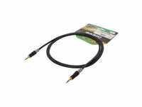 Sommer Cable Audio-Kabel, HBA-3S-0060 Patchkabel 0,6 m - Stereo Patchkabel