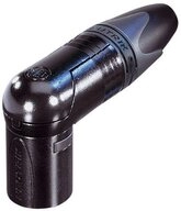 Neutrik Neutrik NC4MRX-B XLR-Steckverbinder Stecker, gewinkelt Polzahl: 4 Sch...