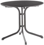 sieger Gartentisch Bouelvard-Klapptisch vivodur, &Oslash; 85 cm, eisengrau Stahlgestell