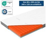 Matratzenauflage eazzzy Premium Cube Topper Matratzentopper 90 x 200 x 9 cm...