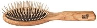 Kost Kamm Haarb&uuml;rste Holzb&uuml;rste - gerade Holznoppe oval