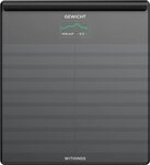 Withings K&ouml;rper-Analyse-Waage Body Scan, mit integriertem 6-Kanal-Elektrokardiogramm