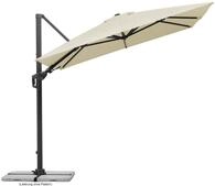 Schneider Schirme Ampelschirm Schneider Ampelschirm Rhodos Twist natur 350 x 260