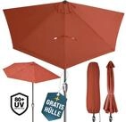 Kingsleeve Sonnenschirm, LxB: 270x150 cm, UV Schutz 80+