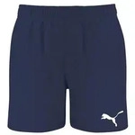 PUMA Badeshorts PUMA SWIM MEN MID SHORTS mit elastischem Bund, Seitentaschen blau XL