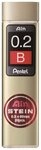 PENTEL Druckbleistift Pentel Feinmine AIN STEIN 0,2mm, 20St
