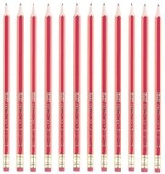 Herlitz Bleistift 24 Herlitz Bleistifte "Scolair" / H&auml;rtegrad: HB / mit Radierer