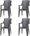 Progarden Gartensessel Eden (Set, 4-St., 4x Stapelsessel, OTTOs Choice),