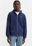 Kapuzensweatjacke LEVI'S "NEW ORIGINAL ZIP UP", Herren, Gr. S, blau (naval academy),