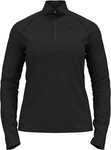 Odlo Rollkragenpullover Midlayer 1/2 zip RIGI BLACK
