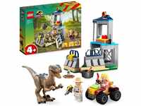 LEGO® Konstruktionsspielsteine Flucht des Velociraptors (76957), LEGO®...
