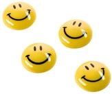 magnetoplan&reg; Magnet Magnet Smilies 16673 40mm gelb 4 St&uuml;ck
