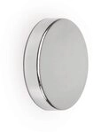 MAUL Magnet Neodym-Scheibenmagnet 3x15mm 3200g hellsilber VE=10 St&uuml;ck