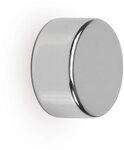 MAUL Magnet Neodym-Scheibenmagnet 10x20mm 12000g hellsilber VE=4 St&uuml;ck