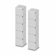 Maul Magnet 10 Magnete silber 0,7 x 0,7 x 0,7 cm