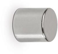 MAUL Magnet Neodym-Scheibenmagnet 8x8mm 2800g hellsilber VE=10 St&uuml;ck