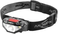 ANSMANN AG LED Stirnlampe LED Stirnlampe - sehr Leicht und Kompakt 3W LED ideal...