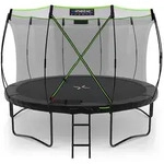 Kinetic Sports Gartentrampolin ULTIMATE PRO, &Oslash; 366 cm, mit Leiter,