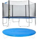 monzana Gartentrampolin, &Oslash; 366 cm, rostfrei 366 cm