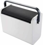 HELIT Organizer H&auml;ngemappenbox H61101 lichtgrau bis 25 Mappen leer stapelbar