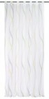 HOME WOHNIDEEN Vorhang Schlaufenschal WAVE, 245x140 cm, halbtransparent, 100%