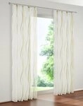 OTTO home Gardine Dimona (2 St), Kr&auml;uselband, transparent, Voile, 2er-Set,
