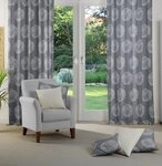 Wirth Vorhang Kingston (1 St), Kr&auml;uselband, blickdicht, Jacquard