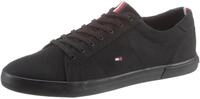 Sneaker TOMMY HILFIGER "H2285ARLOW 1D", Herren, Gr. 42, schwarz (schwarz, schwarz),