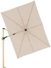 doppler&reg; Sonnenschirm Doppler Alu Wood Pendel Side 220 x 300 cm Pendelschirm