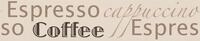 A.S. Cr&eacute;ation Bord&uuml;re Only Borders, aufgesch&auml;umt, Motiv, gemustert, mit Schrift,
