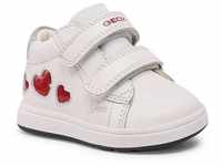 Geox Halbschuhe B Biglia Girl B354CA085KCC0050 White/Red Sneaker
