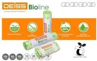 Deiss M&uuml;llbeutel Deiss Bioline 100% kompostierbarer Biobeutel in verschiedenen