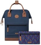 CABAIA Rucksack Essentials Backpack (Set, 3-tlg)