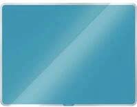 LEITZ Wandtafel Glas-Board Cosy magnetisch Sicherheitsglas 600x400mm blau