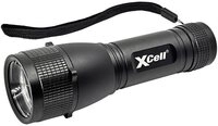 XCell Taschenlampe LED-Taschenlampe L500 146362, mit Handschlaufe, mit Holster,...