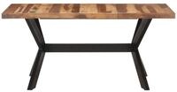 vidaXL Esstisch, Esszimmertisch 160x80x75 cm Massivholz Honigfarben