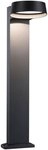 Paulmann LED Pollerleuchte Outdoor 230V Capea Grand IP44 anthrazit, LED fest