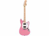Squier E-Gitarre Fender Squier Sonic Mustang HH MN Flash Pink