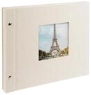 Goldbuch Fotoalbum Schraubalbum 26823 Bella Vista 30x25cm sandgrau