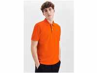 seidensticker Poloshirt Regular Polo Uni, orange