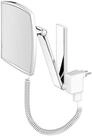 Keuco Kosmetikspiegel iLook_move (Blendfrei, 12 V Steckernetzteil), 5-fache